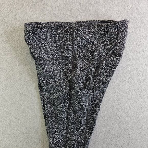 Athleta Leggings Womens MP Black Ultimate Stash Textured 7/8 Tight Pockets Run - Picture 4 of 13